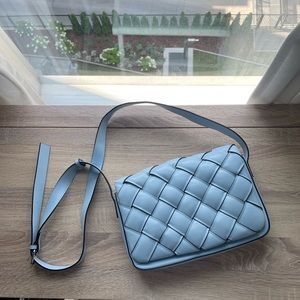 Blue crossbody bag